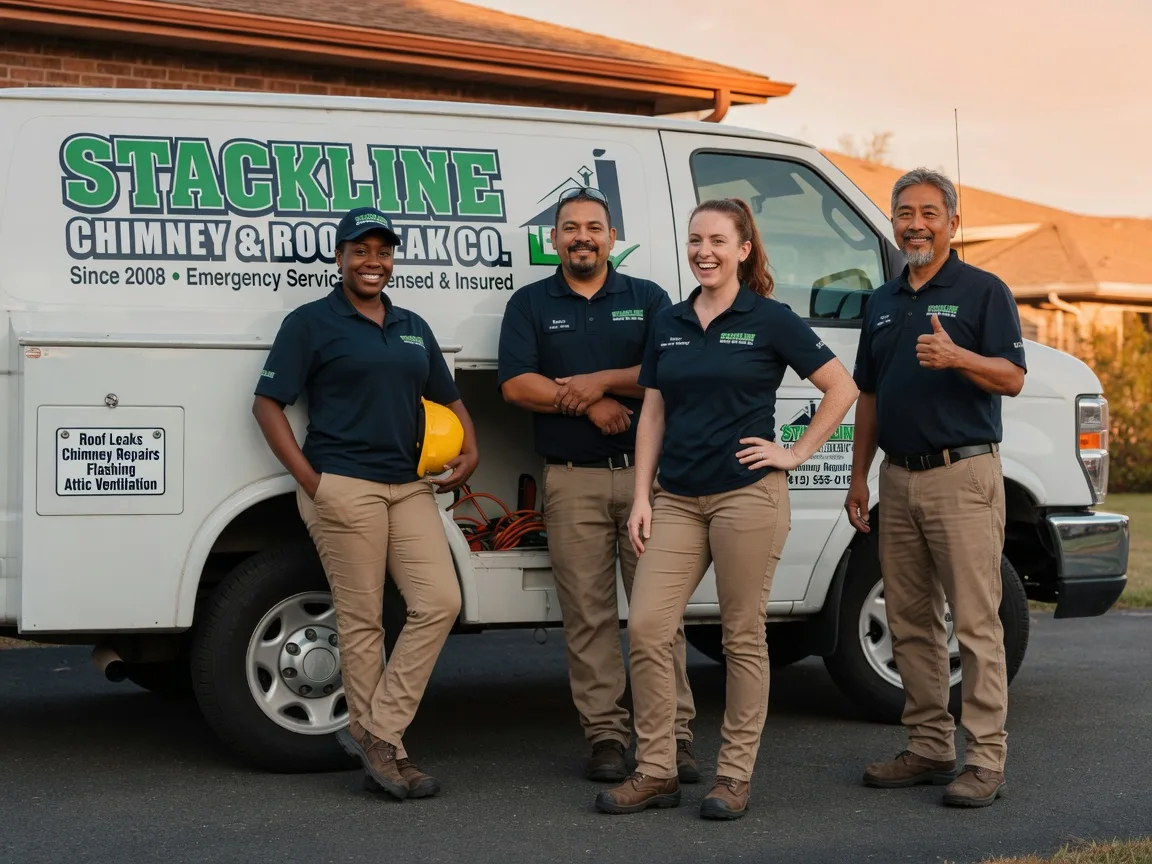 Chimney flashing repair company in Windsor Heights, WV
